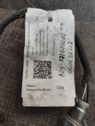 A24A7101161182 Лямбда-зонд Nissan Almera N16 Арт 108413797, вид 4