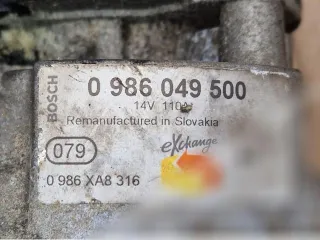 0986049500, 0986XA8316 Генератор Kia Carnival 1 2.9л Арт 182366035, вид 6