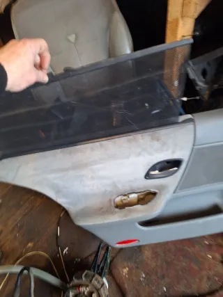  Обшивка двери задней левой (дверная карта) Renault Laguna 2 Арт 108484325, вид 2