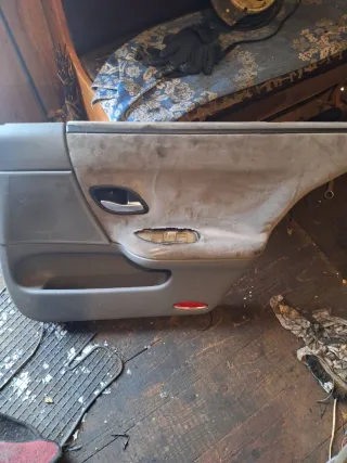  Обшивка двери задней левой (дверная карта) Renault Laguna 2 Арт 108484325, вид 1