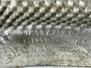 51487340215, 7840215 Тепловой экран глушителя BMW 7 G11/G12 restailing Арт BMW09229, вид 2