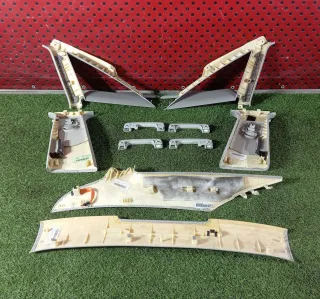 4F5 867 288, 4F5 867 287, 4F0 867 243 A, 4F0 867 244 A, 4F5 867 245 D, 4F5 867 839 B, 8P0 857 607C, 8P0 857 607 D, 8P0 857 608A,  Обшивка стойки передней левой (накладка) Audi A6 C6 (S6,RS6) Арт 108589638, вид 2