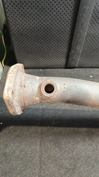  Труба приемная глушителя  Audi A6 C5 (S6,RS6) Арт 108649984, вид 3