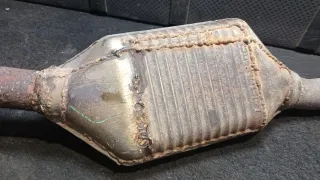  Труба приемная глушителя  Audi A6 C5 (S6,RS6) Арт 108649984, вид 13