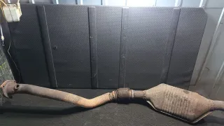  Труба приемная глушителя  Audi A6 C5 (S6,RS6) Арт 108649984, вид 1