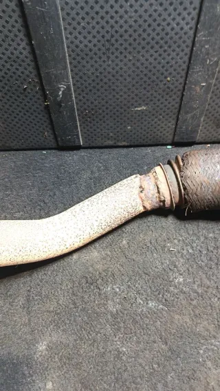  Труба приемная глушителя  Audi A6 C5 (S6,RS6) Арт 108649984, вид 4