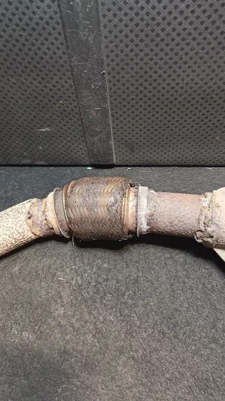  Труба приемная глушителя  Audi A6 C5 (S6,RS6) Арт 108649984, вид 5