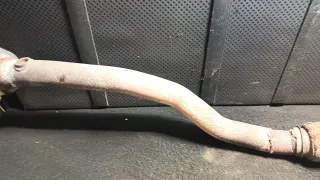  Труба приемная глушителя  Audi A6 C5 (S6,RS6) Арт 108650057, вид 4