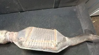  Труба приемная глушителя  Audi A6 C5 (S6,RS6) Арт 108650057, вид 7