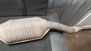  Труба приемная глушителя  Audi A6 C5 (S6,RS6) Арт 108650057, вид 6