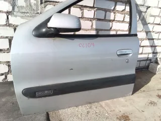  Дверь передняя левая серебро Citroen Xsara Арт 108975046, вид 2