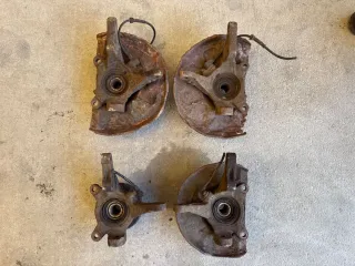  Ступица передняя левая Volvo V40 1 Арт 109072790, вид 2