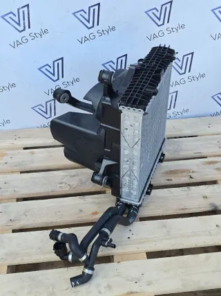 9J1121251A, 9J1959456D, 9J1959459 Кассета радиаторов Audi E-tron GT Арт 37007, вид 2