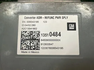 13510484 Преобразователь напряжения Buick Envista Арт 109481080, вид 4