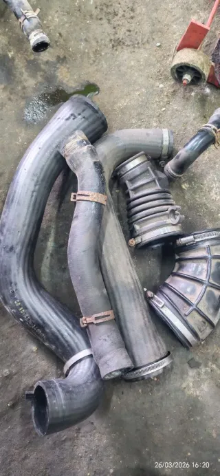  Патрубок впускного коллектора Opel Omega B 2.0л Арт 109869711, вид 1