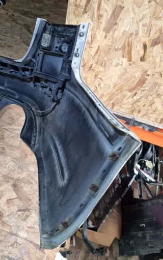 4F0807521B Бампер задний белый Audi A6 C6 (S6,RS6) (S-line) Арт 110663025, вид 9