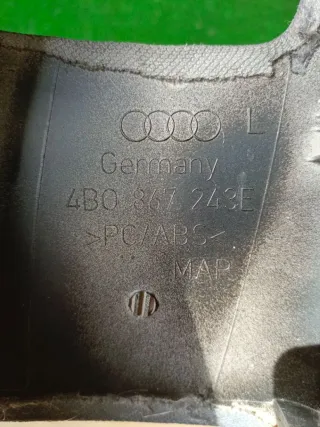 4B0867243E Обшивка стойки передней левой (накладка) Audi A6 C5 (S6,RS6) Арт 110680602, вид 3