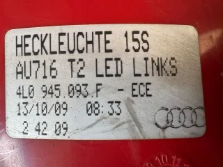 4L0945093F, 4L0945093 Фонарь задний левый Audi Q7 4L restailing Арт 111616220, вид 5