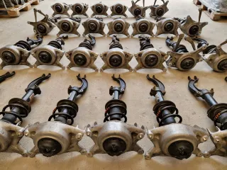 8K0413031BG, 8K0413031CK, 8K0413031AF, 8K0413031CB, 8K0413031CJ, 8K0413031CA, 8K0413031CH, 8K0413031AH Стойка амортизатора переднего левого Audi A4 B8 Allroad Арт 112265318, вид 4