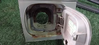  Лючок бензобака светло зелёный металлик Renault Scenic 1 Арт 112538952, вид 3