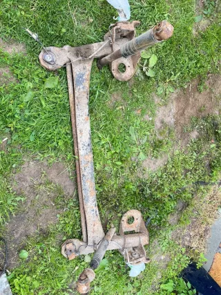  Балка подвески задняя  Renault Laguna 2 Арт 112320419, вид 2