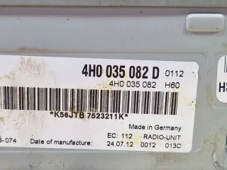 4H0035082D, 4H0035082 Блок мультимедиа Audi A7 1 (S7,RS7) Арт 31048, вид 4