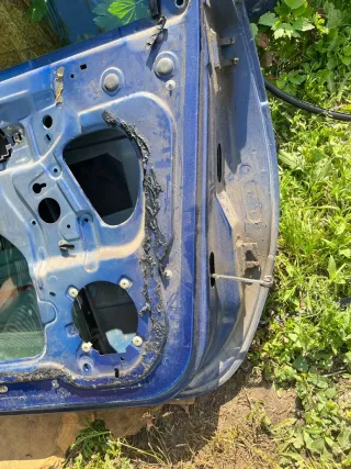  Дверь передняя левая Renault Scenic 1 Арт 113089611, вид 2