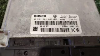  Блок управления двигателем Opel Vectra B 2.0л TD Арт C130, вид 2