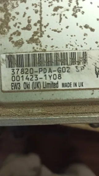3780PDAG02SP Блок управления двигателем Honda Accord 6 1.8л F18B2 Арт 113598535, вид 3