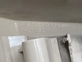 A2229190322,A2229180500,A2229103303,A2229103703,A2229180900,A2229181000 Пластик салазок сиденья Mercedes S W222 Арт 114254030, вид 5