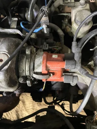 030905205,0237521065 Распределитель зажигания (трамблер) Volkswagen Polo 3 1.0л моновпрыск Арт 114296350, вид 1