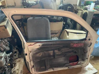  Дверь передняя левая белая Volkswagen Polo 3 Арт 114313106, вид 2