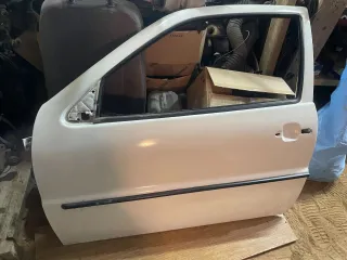  Дверь передняя левая белая Volkswagen Polo 3 Арт 114313106, вид 1
