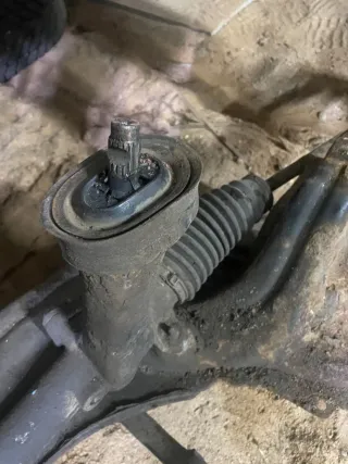 6N1419105 Рулевая рейка Volkswagen Polo 3 (без ГУР) Арт 114379438, вид 4