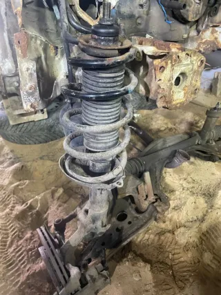  Передняя пружина подвески Volkswagen Polo 3 Арт 114381694, вид 1