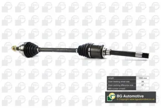  Полуось передняя правая (приводной вал, ШРУС) Mercedes ML W164 Арт BGA_DS5601R-2, вид 1