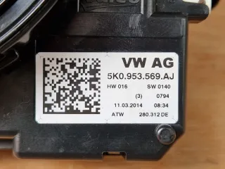 5K0953569AJ Шлейф руля  Volkswagen Scirocco 3 Арт 114926400, вид 3