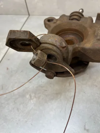  Ступица передняя левая Volkswagen Transporter T4 restailing Арт 115102204, вид 3