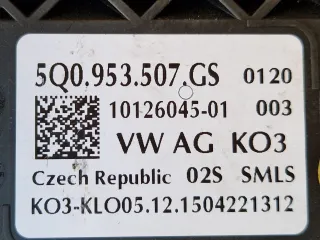 5Q0953507GS, 5Q0953513AA Переключатель подрулевой (стрекоза) Volkswagen Golf SPORTSVAN Арт 115243928, вид 5