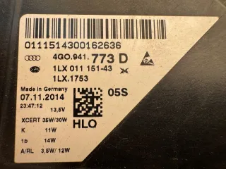 4G0941774D, 4G0941773D Фара передняя (комплект) Audi A6 Allroad C7 Арт 115655536, вид 21