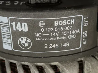 2246149, 0123515007, 140A Генератор BMW 5 E39 2.5л TDS Арт 66986, вид 7