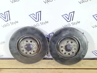 5Q0615311F, 5Q0615312F, 5QN615301A, 3C0615123, 3C0615124 Комплект тормозов (диски и суппорта) Audi Q3 2 Арт 41005, вид 2