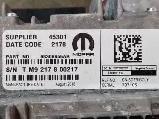 68306656AR Блок мультимедиа Jeep Grand Cherokee IV (WK2) Арт 115982767, вид 5