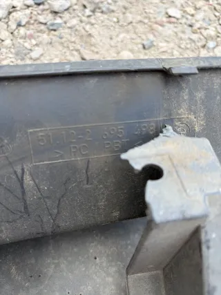 2695498 Накладка (юбка) заднего бампера BMW 5 E39 Арт 116142147, вид 1