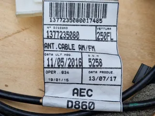 1377235080 Антенна  Opel Movano 3 Арт 116167638, вид 5