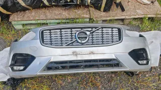 31383226 Бампер передний серебристо-серый Volvo S90 2 Арт H873-9, вид 1