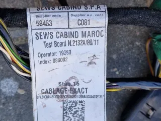 01380007080, 01382831080 Проводка панели передней салона (торпедо) Fiat Ducato 4 Арт 116243205, вид 6