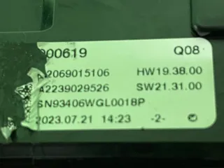 A2069015106,A2239029526,A2069000619 Блок управления сиденьем Mercedes GLC Coupe C254 Арт 116296915, вид 6