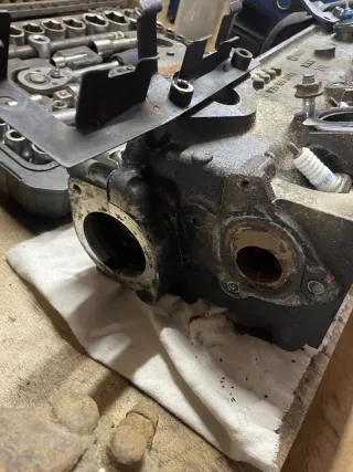  Головка блока цилиндров Volkswagen Polo 3 1.0л моновпрыск Арт 116362296, вид 7