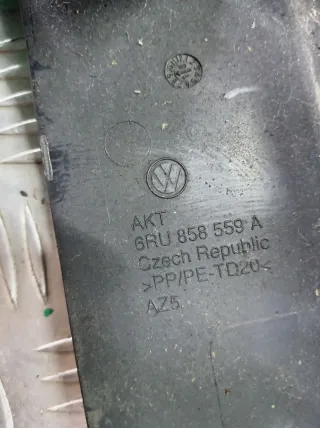 6RU858559A Кожух рулевой колонки Volkswagen Polo Sedan 5 restailing Арт 116413542, вид 6